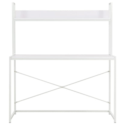 Computer Desk White 120x60x138 cm