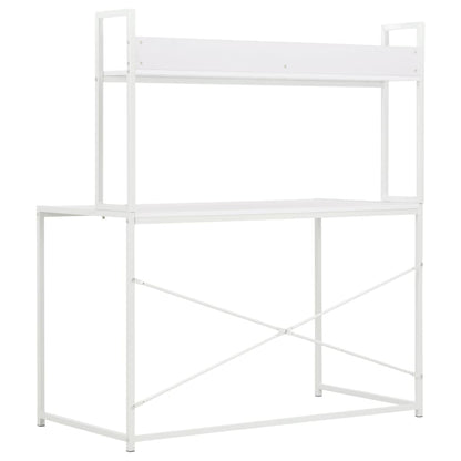 Computer Desk White 120x60x138 cm