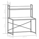 Computer Desk--White