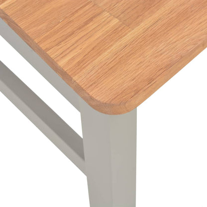 7 Piece Dining Set Solid Oak Wood