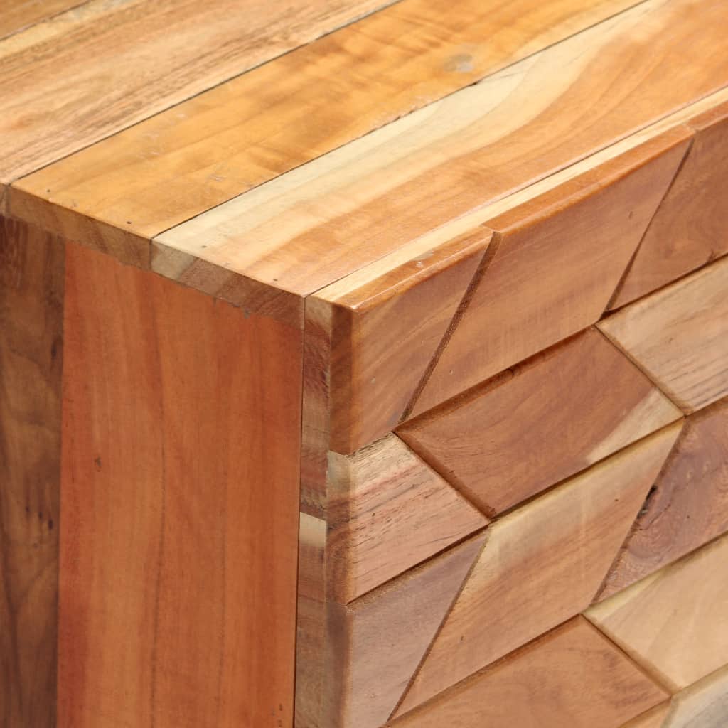 TV Cabinet 120x30x40 cm Solid Reclaimed Wood