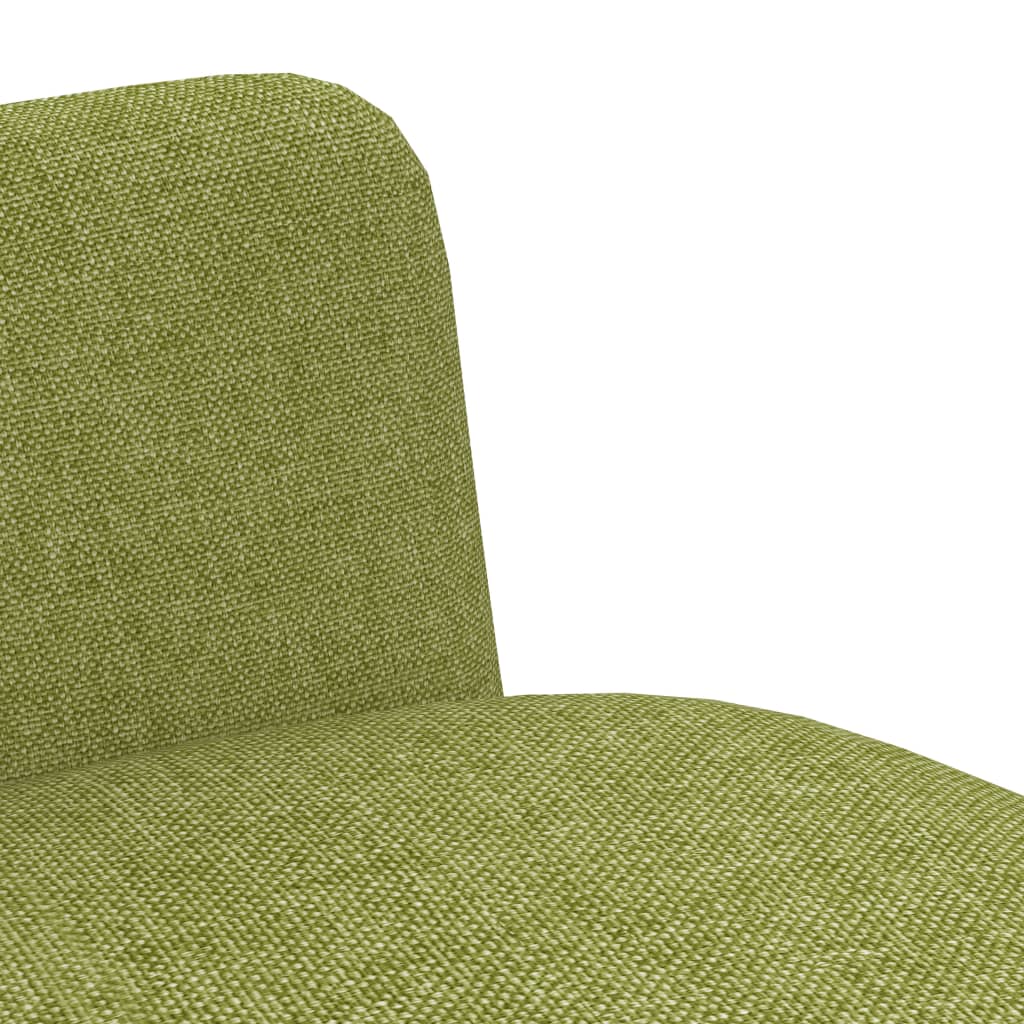 Dining Chairs 2 pcs Green Fabric