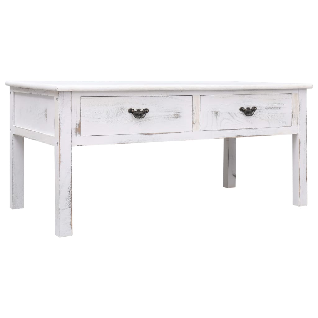 Coffee Table Antique -White
