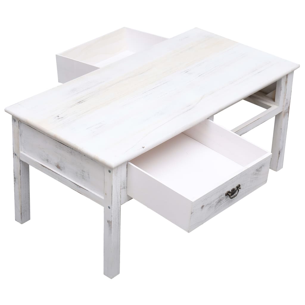 Coffee Table Antique -White