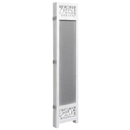 5-Panel Room Divider Grey