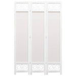 3-Panel Room Divider Cream