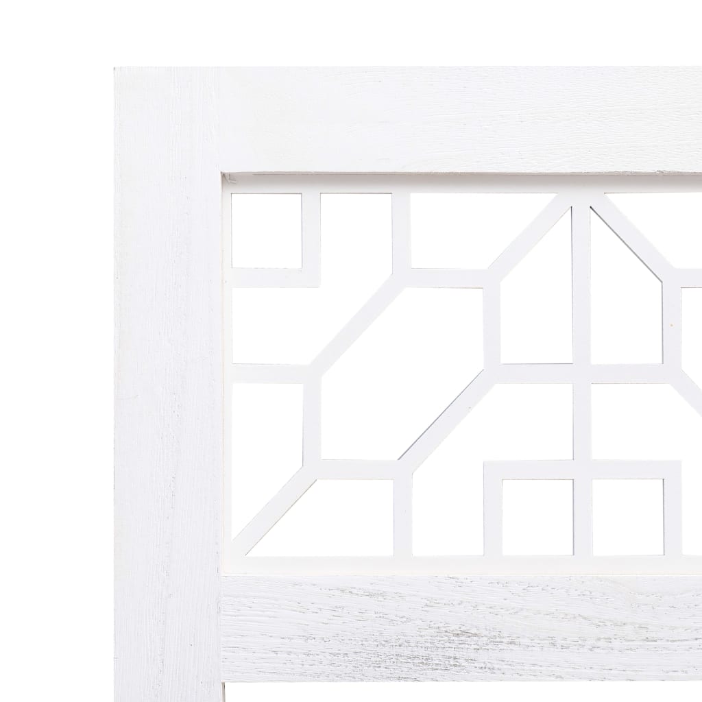 3-Panel Room Divider Cream