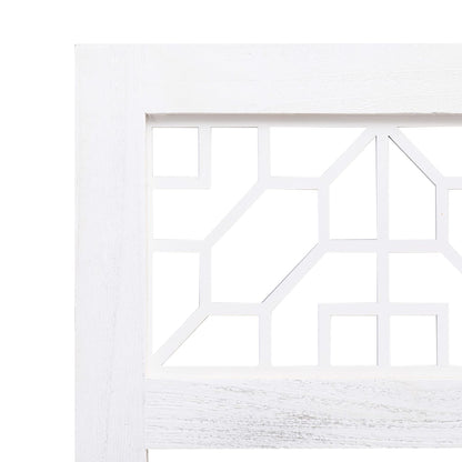 3-Panel Room Divider Cream