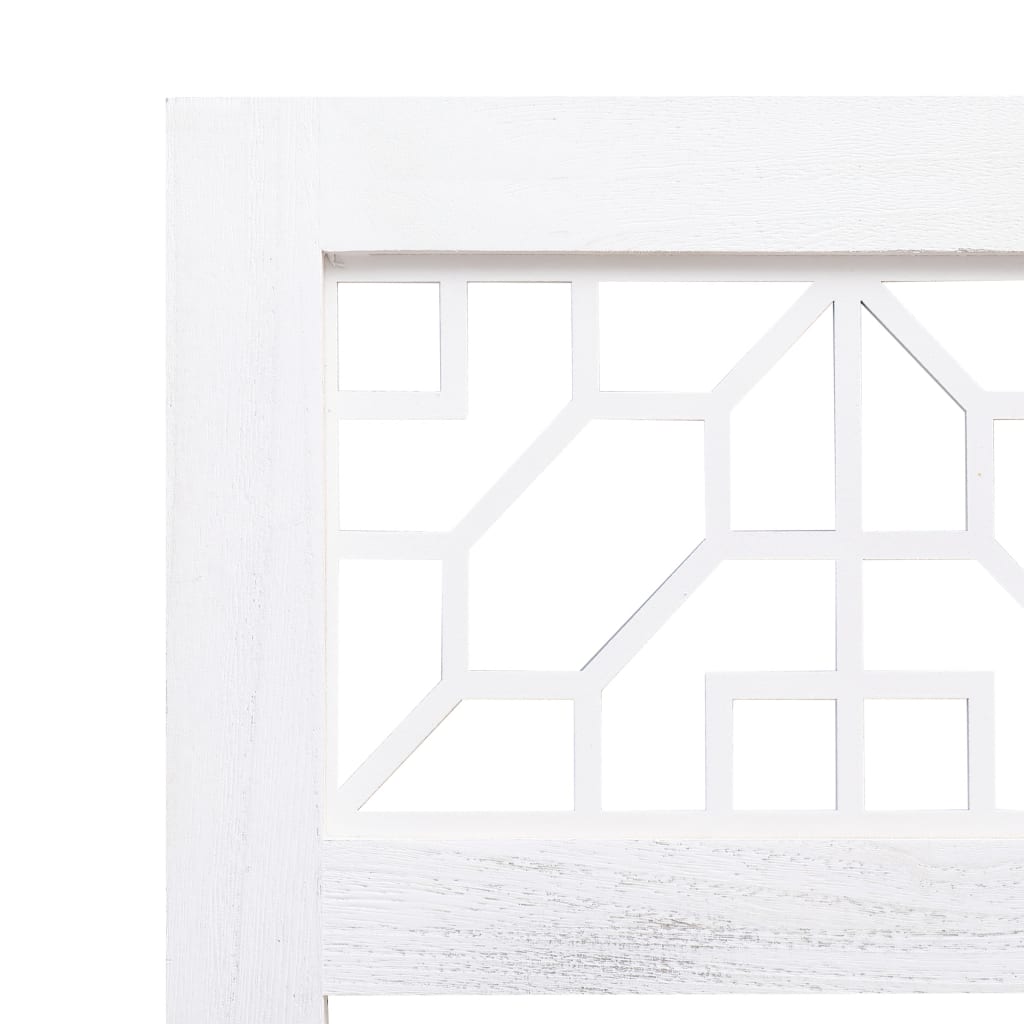 6-Panel Room Divider Cream