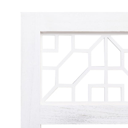 6-Panel Room Divider Cream