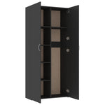 Storage Cabinet Grey Chipboard