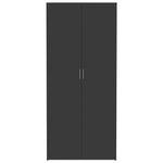 Storage Cabinet Grey Chipboard