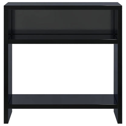 Bedside Cabinets 2 pcs High Gloss Black 40x30x40 cm Chipboard