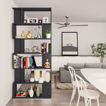 Book Cabinet/Room Divider Grey Chipboard