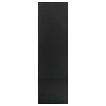 Book Cabinet High Gloss Black 97.5x29.5x100 cm Chipboard