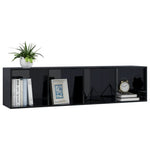 Book Cabinet/TV Cabinet High Gloss Black