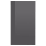 Book Cabinet/Sideboard High Gloss Grey