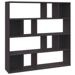 Room Divider/Book Cabinet Grey Chipboard