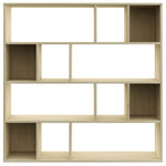 Room Divider/Book Cabinet Sonoma Oak Chipboard