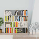 Room Divider/Book Cabinet High Gloss White  Chipboard
