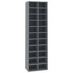 Shoe Cabinet Grey  Chipboard
