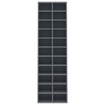 Shoe Cabinet Grey  Chipboard