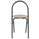 3 Piece Folding Dining Set with Storage Rack
