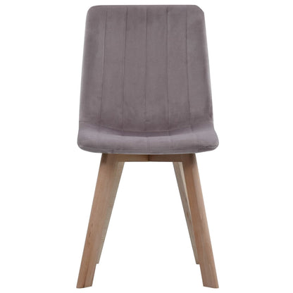 Dining Chairs 2 pcs Pink Velvet