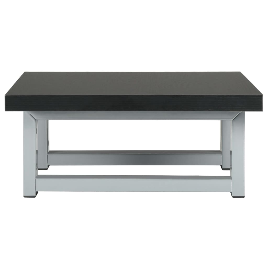 Bathroom Wall Shelf for Basin Black 40x40x16.3 cm