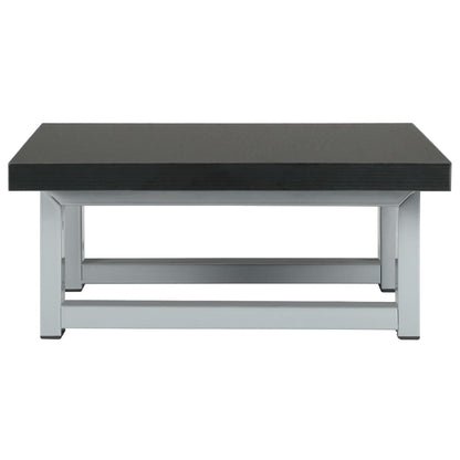 Bathroom Wall Shelf for Basin Black 40x40x16.3 cm