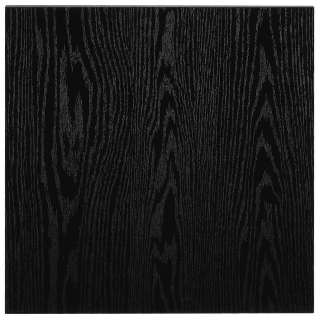 Bathroom Wall Shelf for Basin Black 40x40x16.3 cm