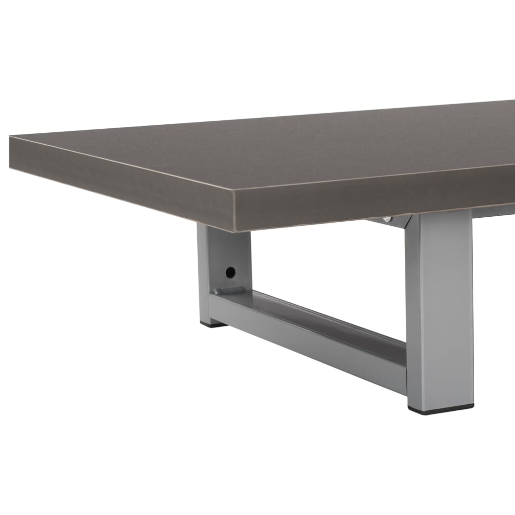 Bathroom Furniture Grey 90x40x16.3 cm