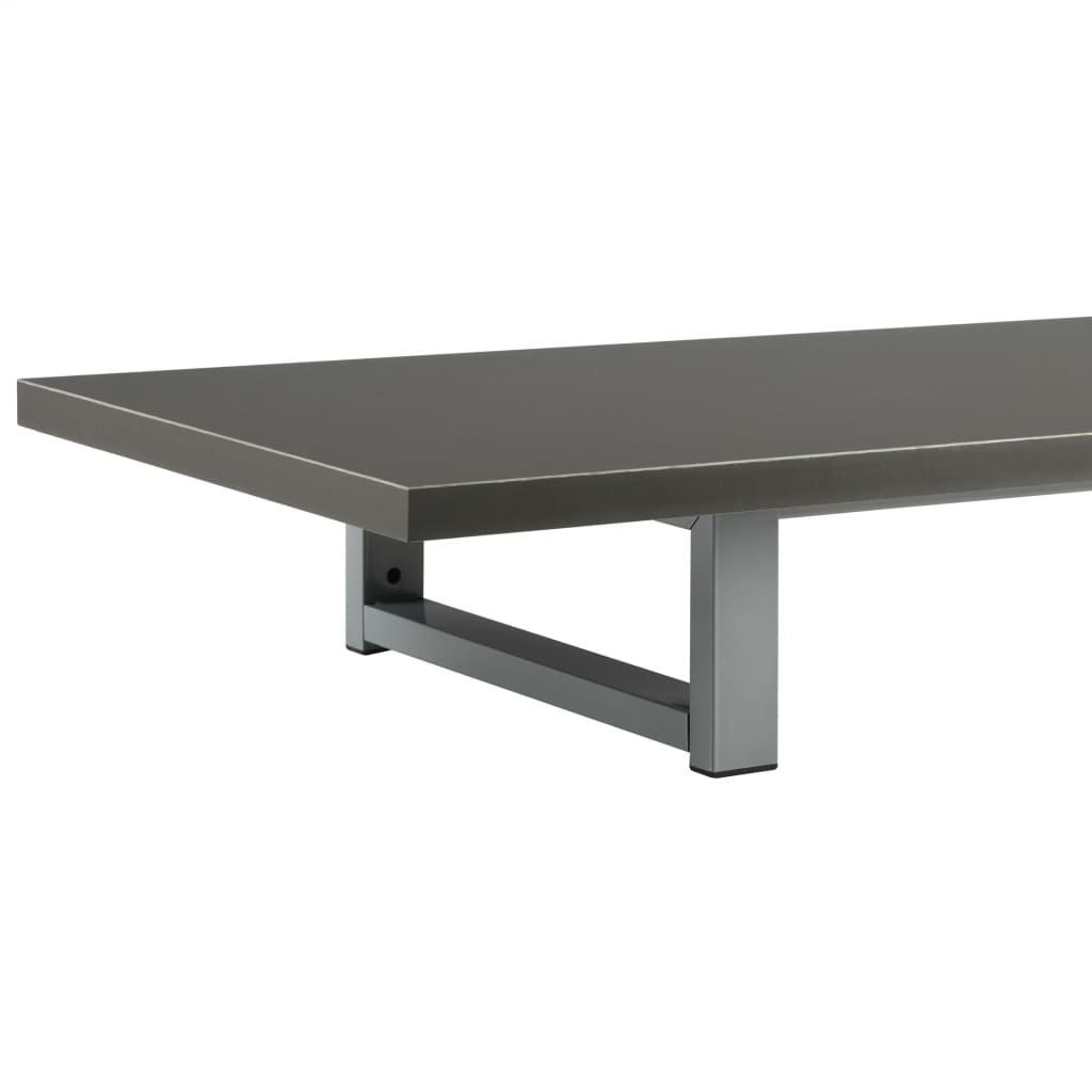 Bathroom Furniture Grey 120x40x16.3 cm