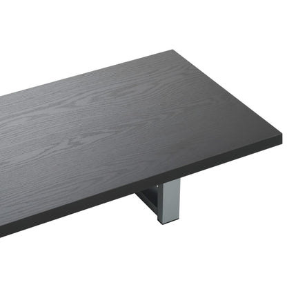 Bathroom Furniture Black 120x40x16.3 cm