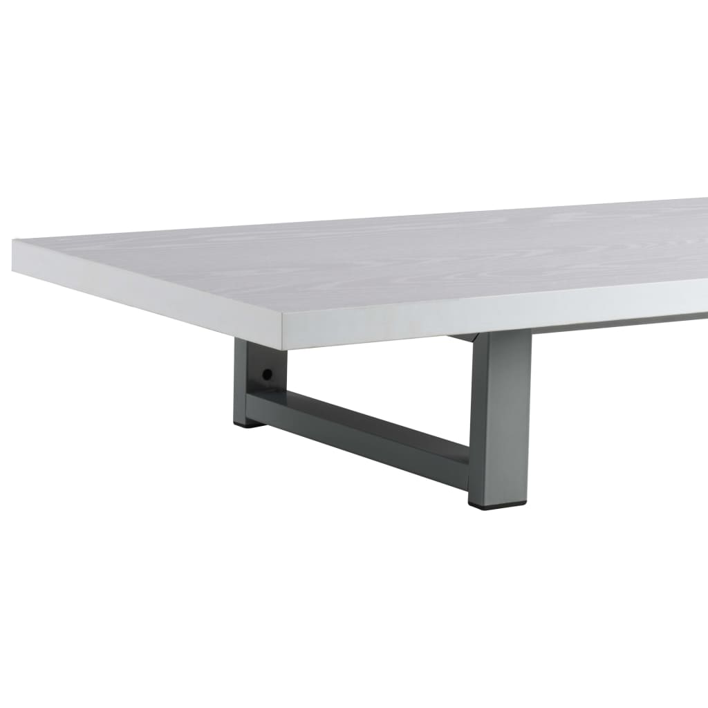 Bathroom Furniture White 160x40x16.3 cm
