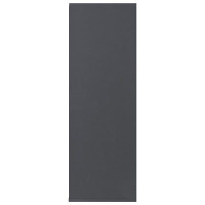 Shoe Rack Grey 54x34x100 cm Chipboard
