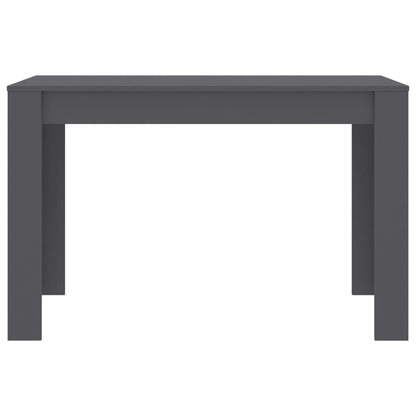 Dining Table Grey 120x60x76 cm Chipboard