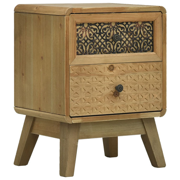  Bedside Cabinet Brown