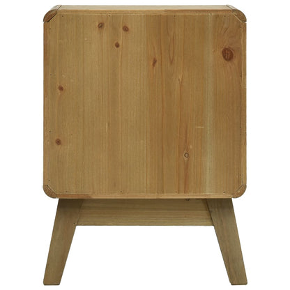 Bedside Cabinet Brown 37x30x51 cm