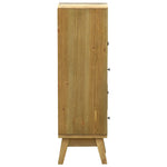Sideboard with 5 Drawers Brown