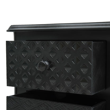 Bedside Cabinet Black