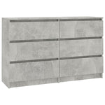 Sideboard Concrete Grey - Chipboard