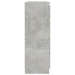 Drawer Sideboard Concrete Grey  Chipboard