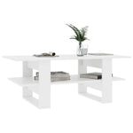 Coffee Table White  Chipboard