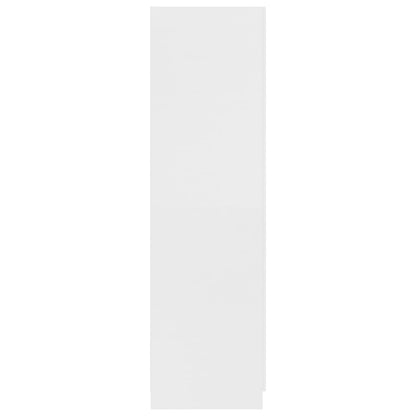Wardrobe White 80x52x180 cm Chipboard