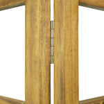 5-Panel Room Divider/Trellis Solid Acacia Wood