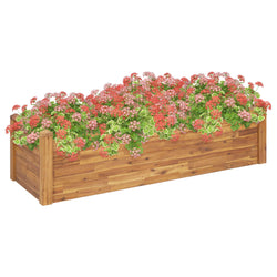 Garden Bed 160x60x44 cm Solid Acacia Wood