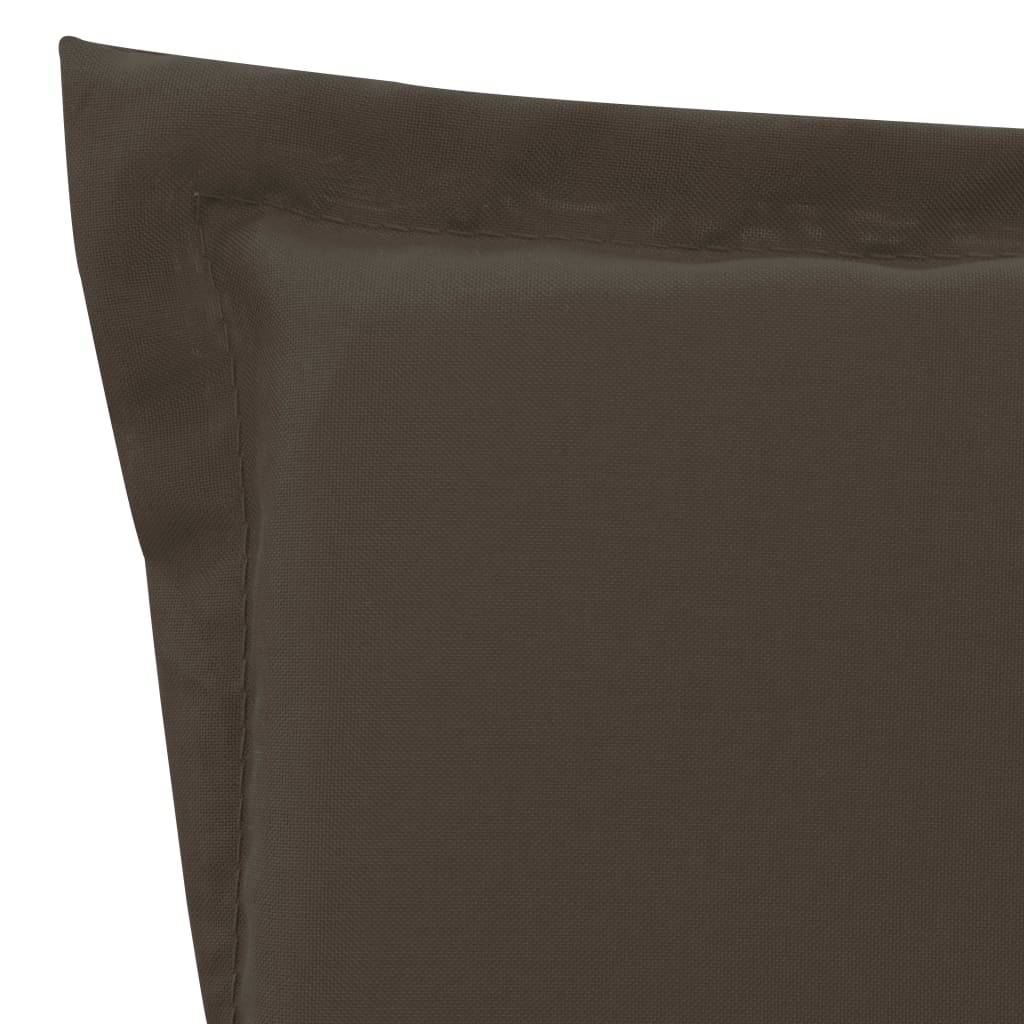 Lounge Chair Cushion Anthracite 180x55x3 cm