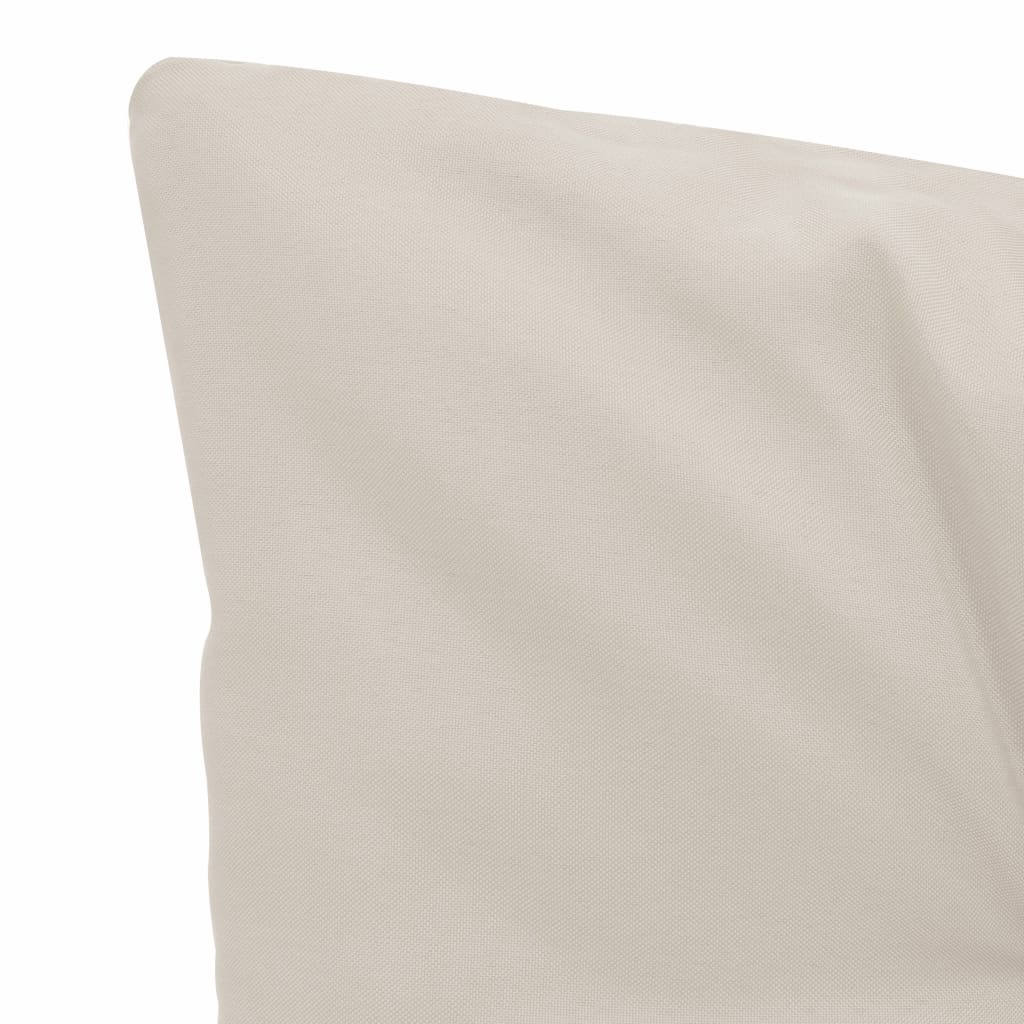 Swing Chair Cushions 2 pcs Cream 50 cm Fabric