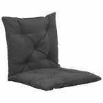 Swing Chair Cushions 2 pcs Anthracite 50 cm Fabric